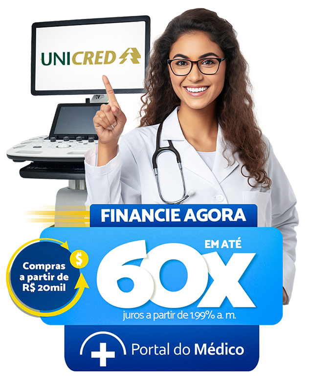 financie equipamentos médicos em até 60x no portal do médico